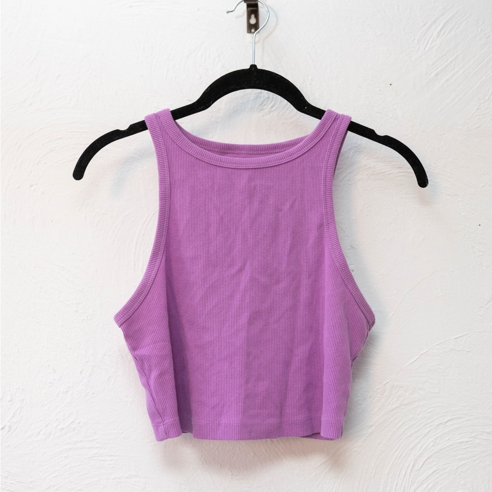 Pink/Purple Wild Fable Cropped Tank Top